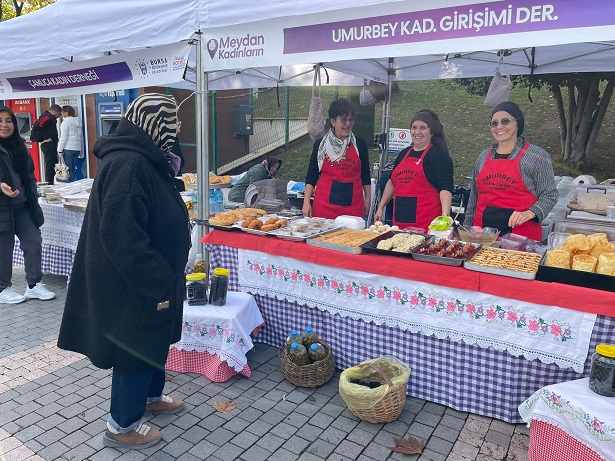 bursa Heykel'de ‘Meydan Kadınların