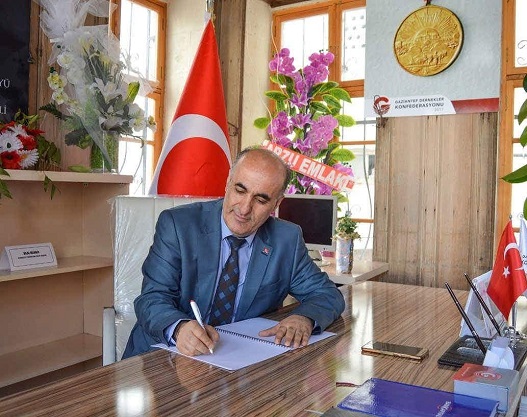 BAŞKAN HELVACIDAN 10 OCAK ÇALIŞAN GAZETECİLER GÜNÜ MESAJI 