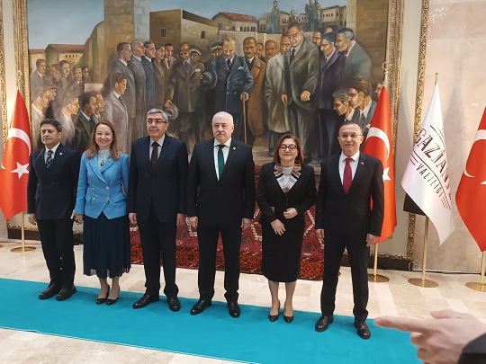 Gaziantep Valiliği’nde Bayramlaşma Töreni Gerçekleştirildi