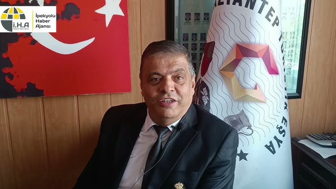 GAZİANTEP ESNAF ODALARI BİRLİĞİ YÖNETİM KURULU BAŞKANI TURİSTİK EŞYA SATICILAR ODASI BAŞKANI Hüseyin Yaz  1 Mayıs Emek ve Dayanışma Günü Mesajı