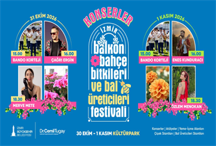 Kültürpark’ta çiçek ve bal festivali başlıyor