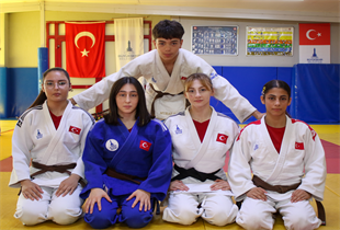Genç judocuların hedefi olimpiyat madalyası