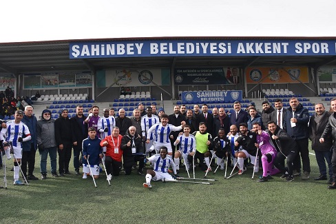 ŞAHİNBEY AMPUTE’DEN NET SKOR 3-0