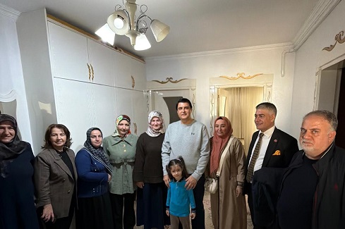 BAŞKAN YILMAZ’DAN RAMAZAN ZİYARETLERİ