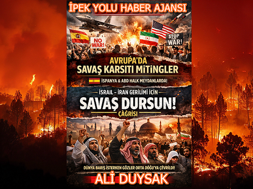 Savaş Karşıtı Avrupa’da protestolar