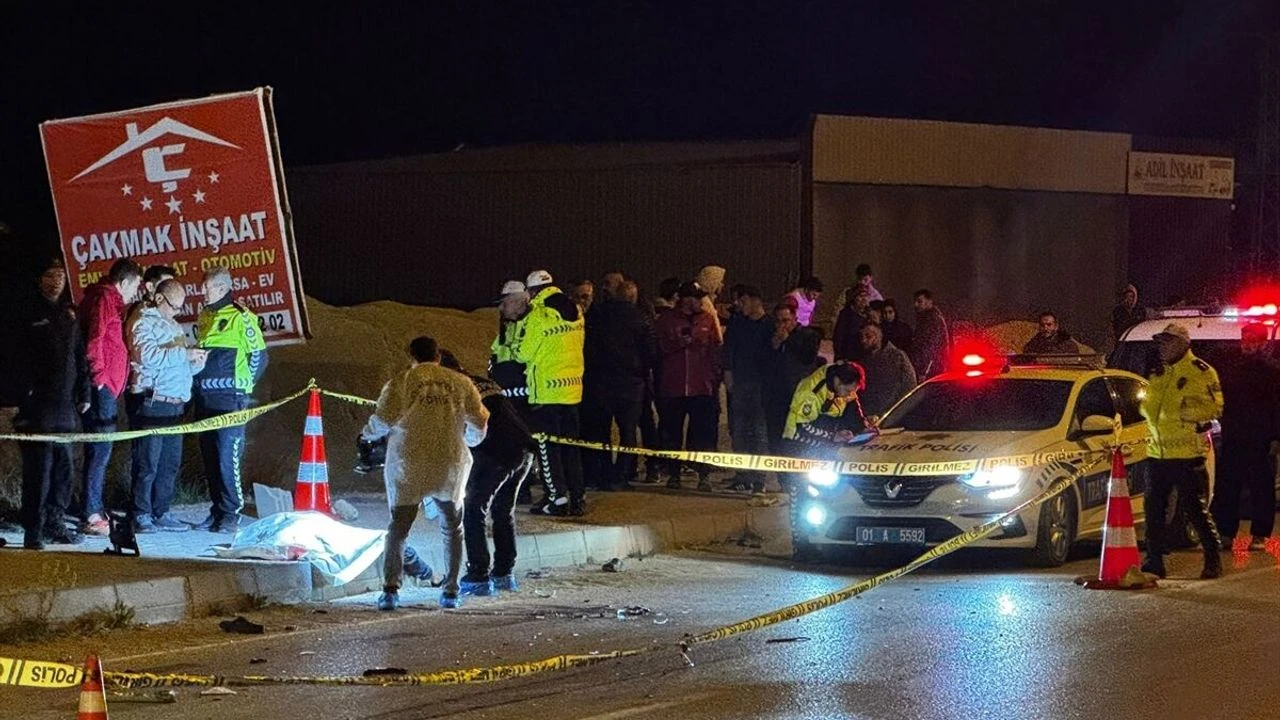 Belediye otobüsüyle çarpışan motosikletin sürücüsü öldü