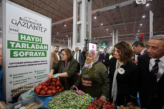 GAZİANTEP BÜYÜKŞEHİR, 16’NCI GAPTARIM FUARI’NDA YERİNİ ALDI
