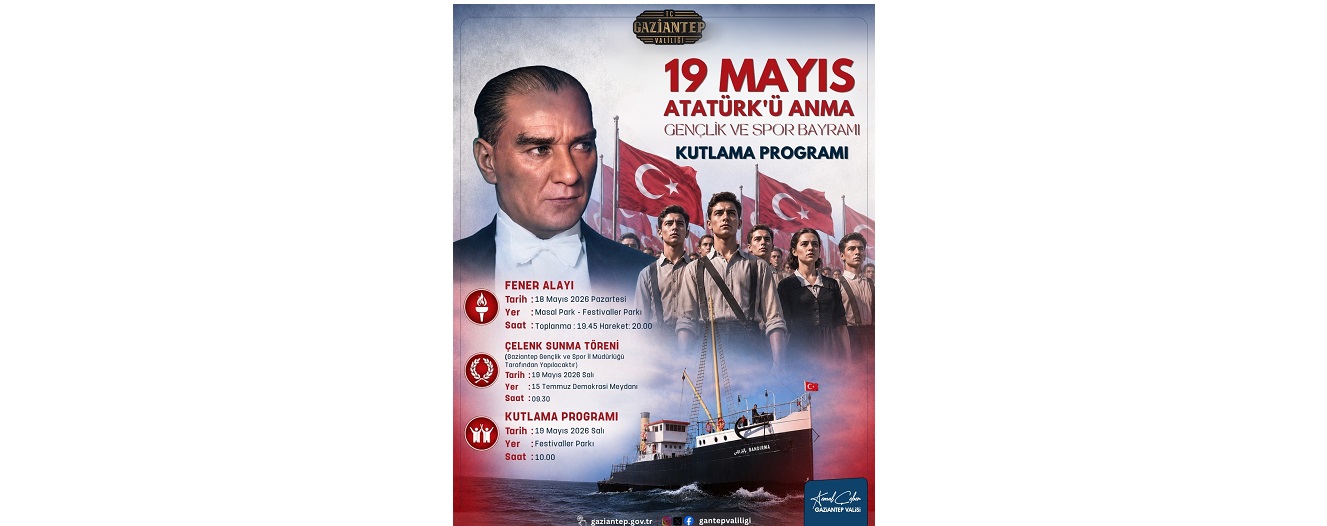 Vali Kemal Çeber’in 19 Mayıs Atatürk’ü Anma, Gençlik ve Spor Bayramı Mesajı