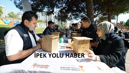 Pusula Maraş, Gençleri Kuş Evi Boyama Atölyesinde Buluşturdu