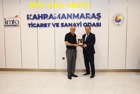 Basının Gücü Ödüllendirildi: İlhami Boynukısa'ya Kahramanmaraş Ticaret ve Sanayi Odası'ndan Plaket