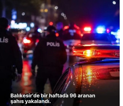 BALIKESİR’DE SUÇLULARA NEFES ALDIRILMIYOR: 3-9 AĞUSTOS’TA 581 OLAYA MÜDAHALE