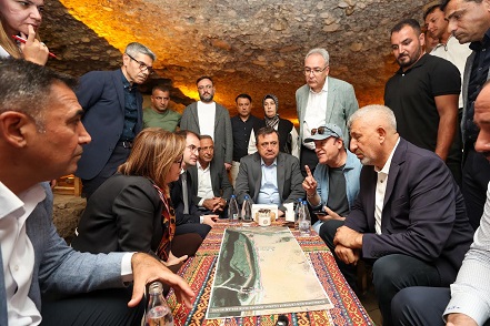 ŞAHİN, KARKAMIŞ KUŞ CENNETİ’NDE SON HAZIRLIKLARI İNCELEDİ