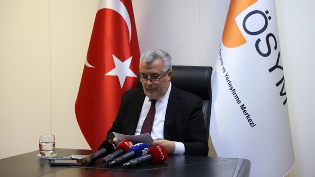 ÖSYM Başkanı Ersoy, YKS’de iptal edilen sorunun bulunmadığını bildirdi