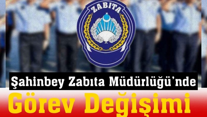 Gaziantep Şahinbey Belediyesi Zabıta Müdürü Nafiz Yıldırım görevini Aytaç Kurtsal’a devretti.