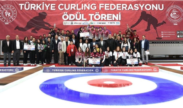 Türkiye Curling Mehmet Metin Özen 2. Lig Müsabakaları Erzurum’da Yapıldı