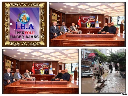 Antalya Vanlılar Derneği Sel Felaketi İçin Kumluca Ve Finike Belediye Başkanlarına Geçmiş olsun ziyareti   