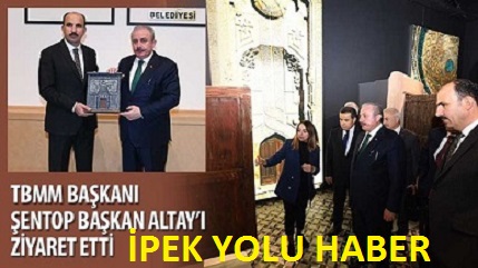 TBMM Başkanı Şentop Başkan Altay’ı Ziyaret Etti