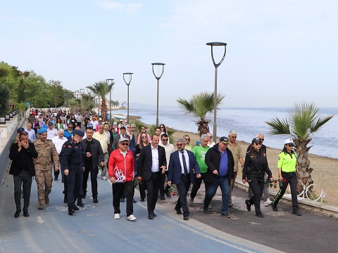 Çiftlikköy’de “Sağlık İçin Hareket Et” Yürüyüşü