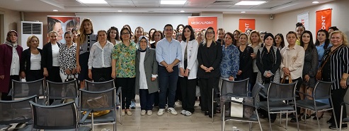 Medical Point Gaziantep Hastanesinde HPV Virüsü ve Aşıları Üzerine Eğitim Semineri düzenlendi.