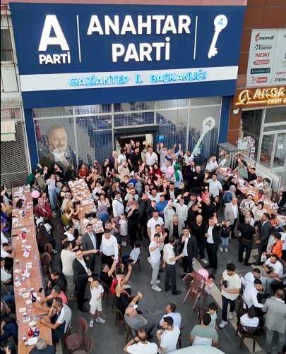 Anahtar Parti Gaziantep Teşkilatında Coşkulu Bayramlaşma