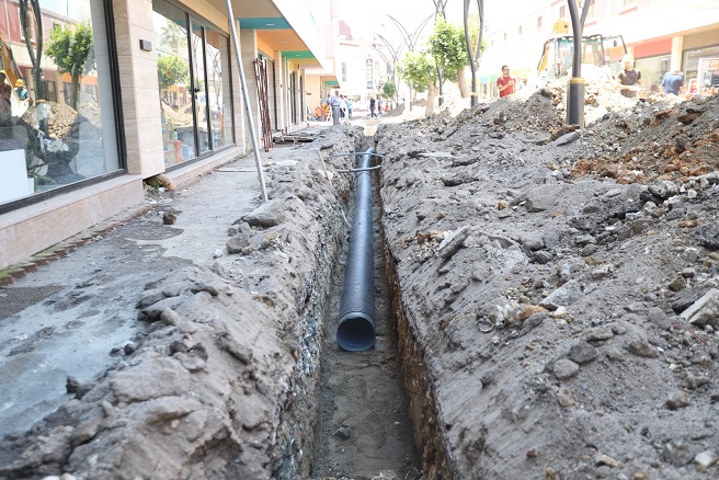 HATSU, İskenderun Ayakkabıcılar Çarşısı’nın Altyapısını 40 Yıl Sonra Yeniledi