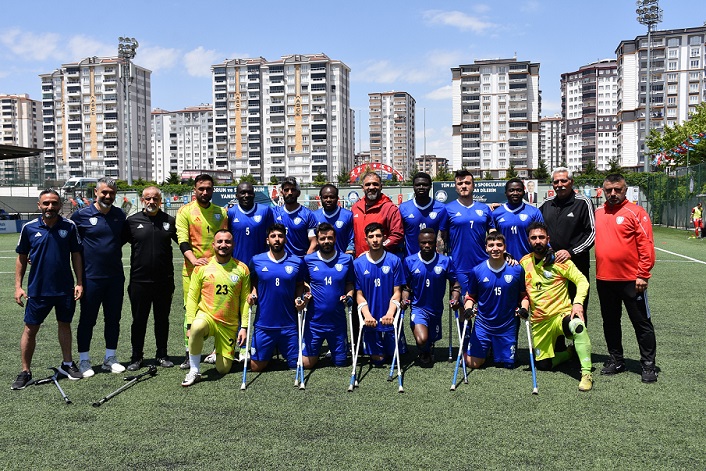 ŞAHİNBEY AMPUTE ŞAMPİYONLUĞA KOŞUYOR 7-1
