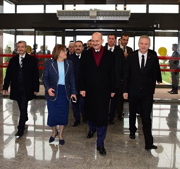 Bakan Soylu Gaziantep'te Sınır Güvenliği Toplantısına Katıldı