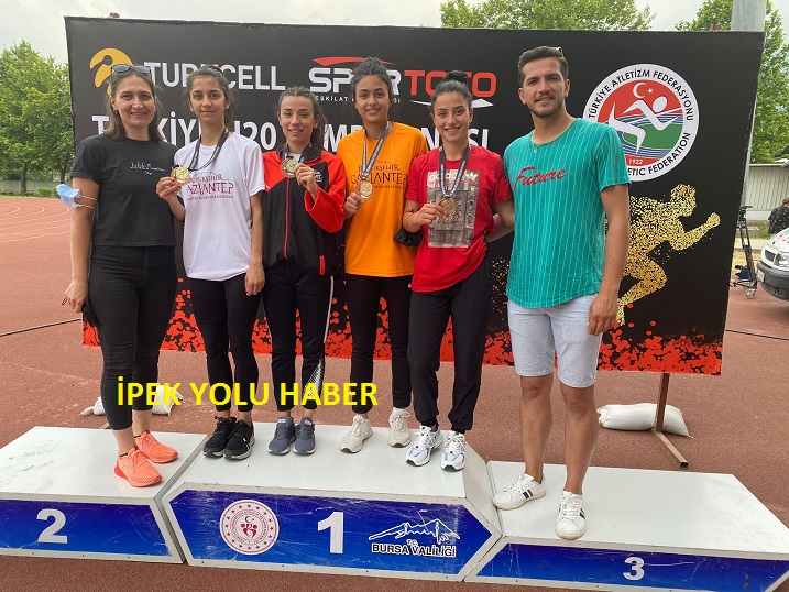 GAZİ ŞEHİRLİ ATLETLER, TÜRKİYE U20 ŞAMPİYONASI’NA DAMGA VURDU!