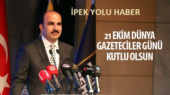 Konya Büyükşehir Belediye Başkanı Uğur İbrahim Altay, şehrimizde ve ülkemizde görev yapan tüm gazetecilerin 21 Ekim Dünya Gazeteciler Günü’nü kutladı.