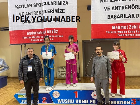Türkiye Gelenek Wushu Kung fu şampiyonasına Gaziantep damgasını vurdu.