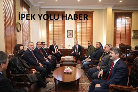  Samsun Büyükşehir Belediye Başkanı Mustafa Demir, Bursa Büyükşehir Belediye Başkanı Alinur Aktaş’ı ağırladı.