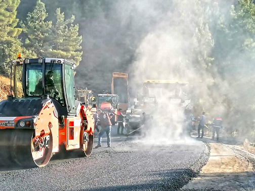 Sarıçukur Grup Yolu Tamamlanıyor