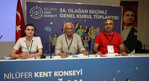 Nilüfer Kent Konseyi’nin yeni başkanı Mustafa Berkay Aydın