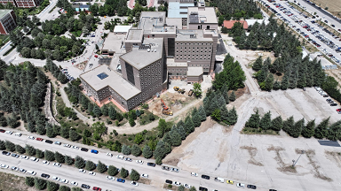 SDÜ Hastanesi ek hizmet binası için hafriyat alımına başlandı