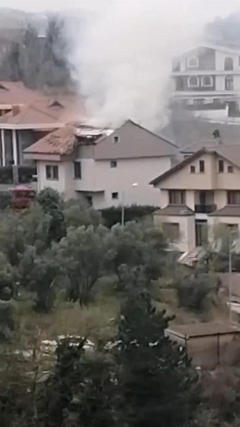 Bursa’da Uludağ yolu üzerindeki İnkaya’da villa yangınının altından cinayet çıktı