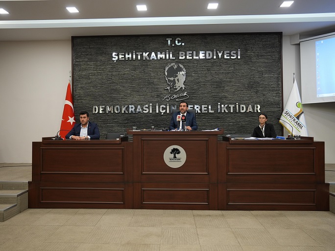 ŞEHİTKAMİL BELEDİYESİ MAYIS AYI MECLİS TOPLANTISI TAMAMLANDI