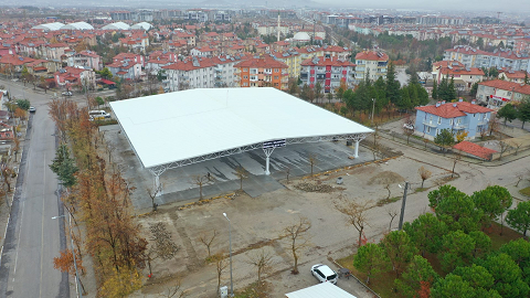 Binbirevler Mahallesi Kapalı Pazaryeri açılış için gün sayıyor