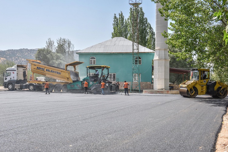 Kepez’den Varsak yaylasına sıcak asfalt konforu