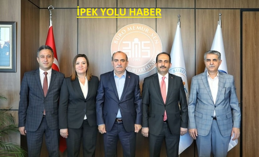 Büro Memur-sen Genel Başkanı Yusuf Yazgan, Genel Başkan Vekili Halil Küçükdevlet ve Mali Hizmet Sınıfı Derneği Başkanı Osman Malkoç ile bir araya geldi.   