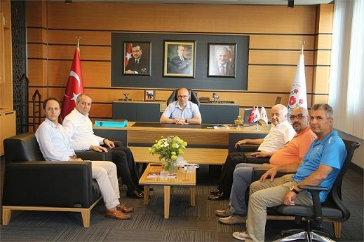 Altınova Belediye Başkanı Dr. Metin Oral'a ziyaret