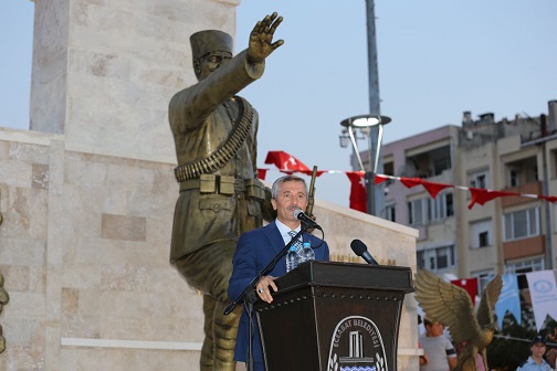 KARDEŞ İLÇE ECEABAT'TA ŞAHİNBEY PARKI AÇILDI