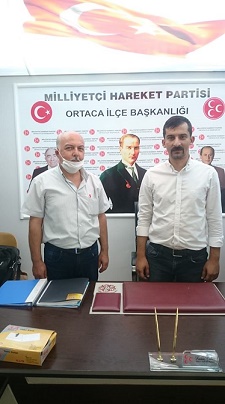 İPEKYOLU HABER AJANSI’NDAN ORTACA MHP İLÇE BAŞKANLIĞI’NA ZİYARET