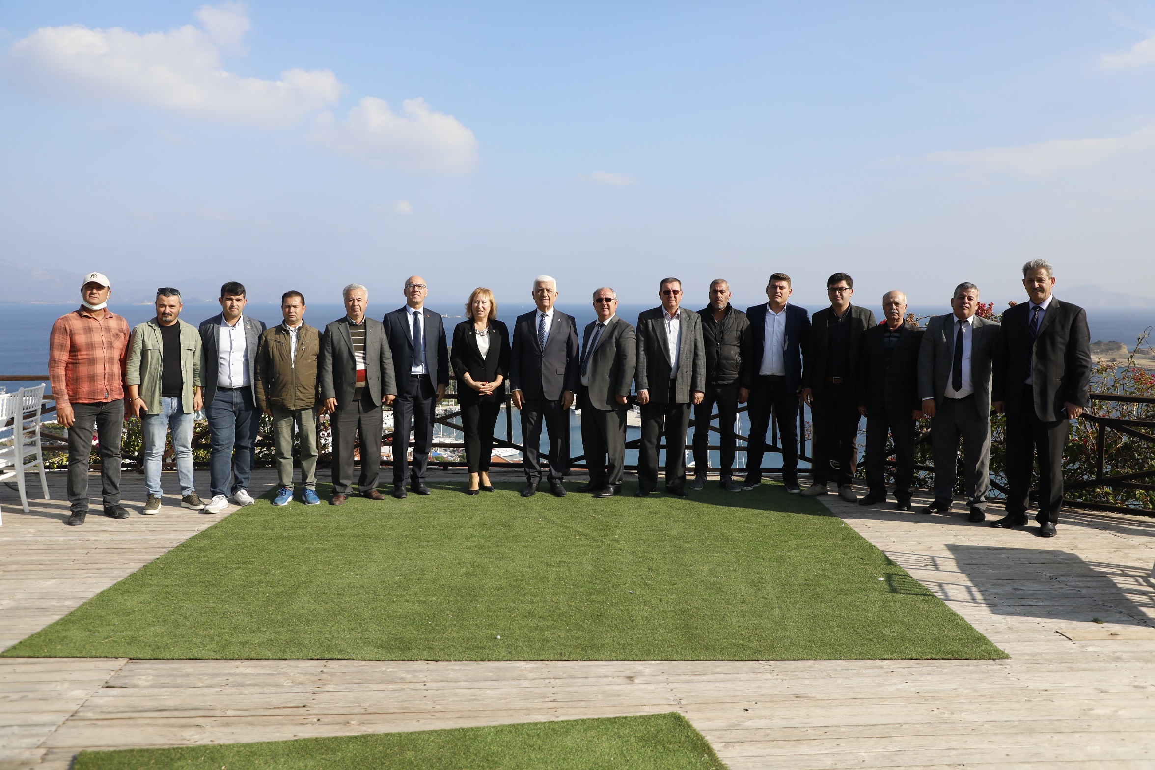 Başkan Gürün, Datça’da ziyaretlerde bulundu