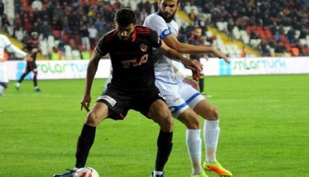 Gazişehir Gaziantep-Büyükşehir Belediye Erzurumspor: 2-2