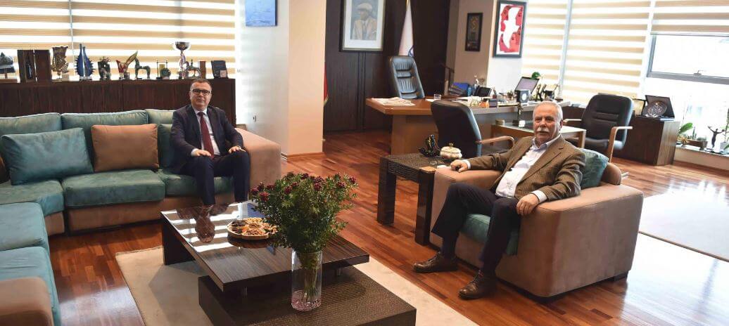 Kepez Belediye Başkanı Arslan’dan, Başkan Gökhan’a Ziyaret
