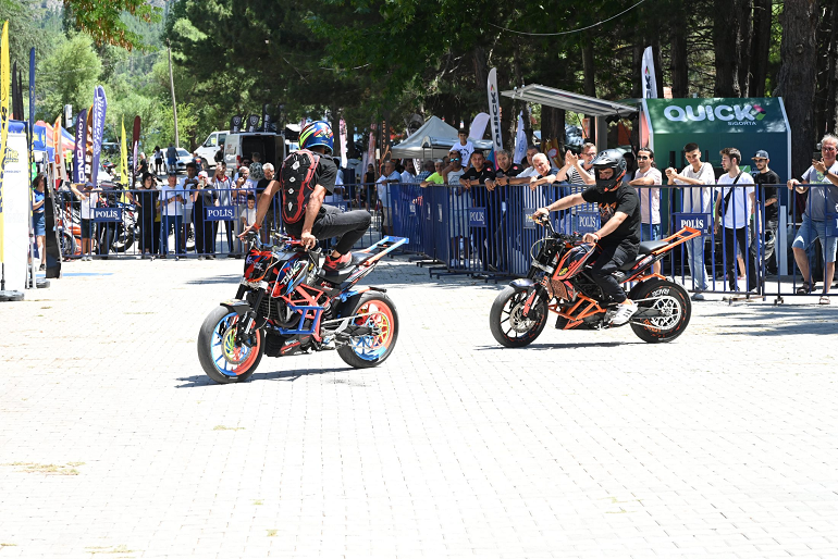 1. Moto Fest doğanın eşsiz manzarasında gerçekleştiriliyor