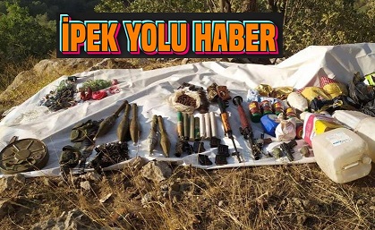 Cudi Dağı’nda PKK Terör Örgütüne Ait Sığınakta Çok Sayıda Silah, Mühimmat ve Yaşam Malzemesi Ele Geçirildi