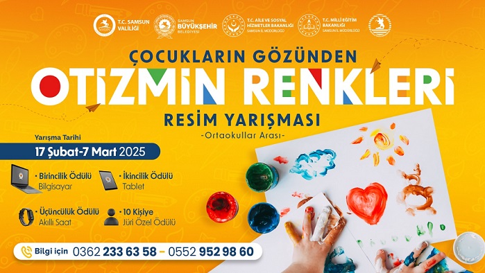 “ÇOCUKLARIN GÖZÜNDEN OTİZMİN RENKLERİ” RESİM YARIŞMASI