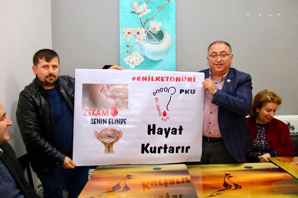 BAŞKAN SALMAN FENİLKETONÜRİ HASTALARINI UNUTMADI
