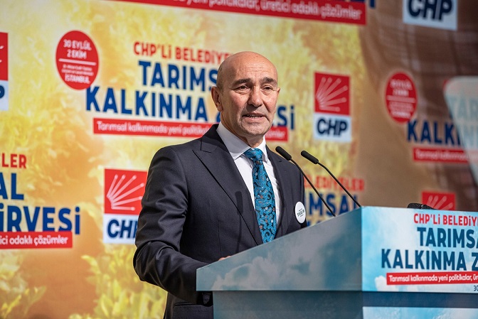 Başkan Soyer “Başka Bir Tarım Mümkün” vizyonunu İstanbul’da anlattı: